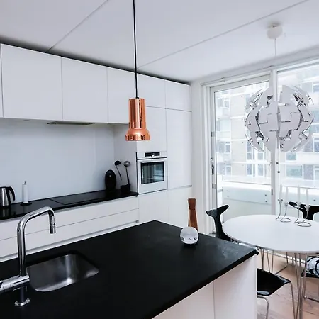Apartman High-end With Balcony & Parking Koppenhága